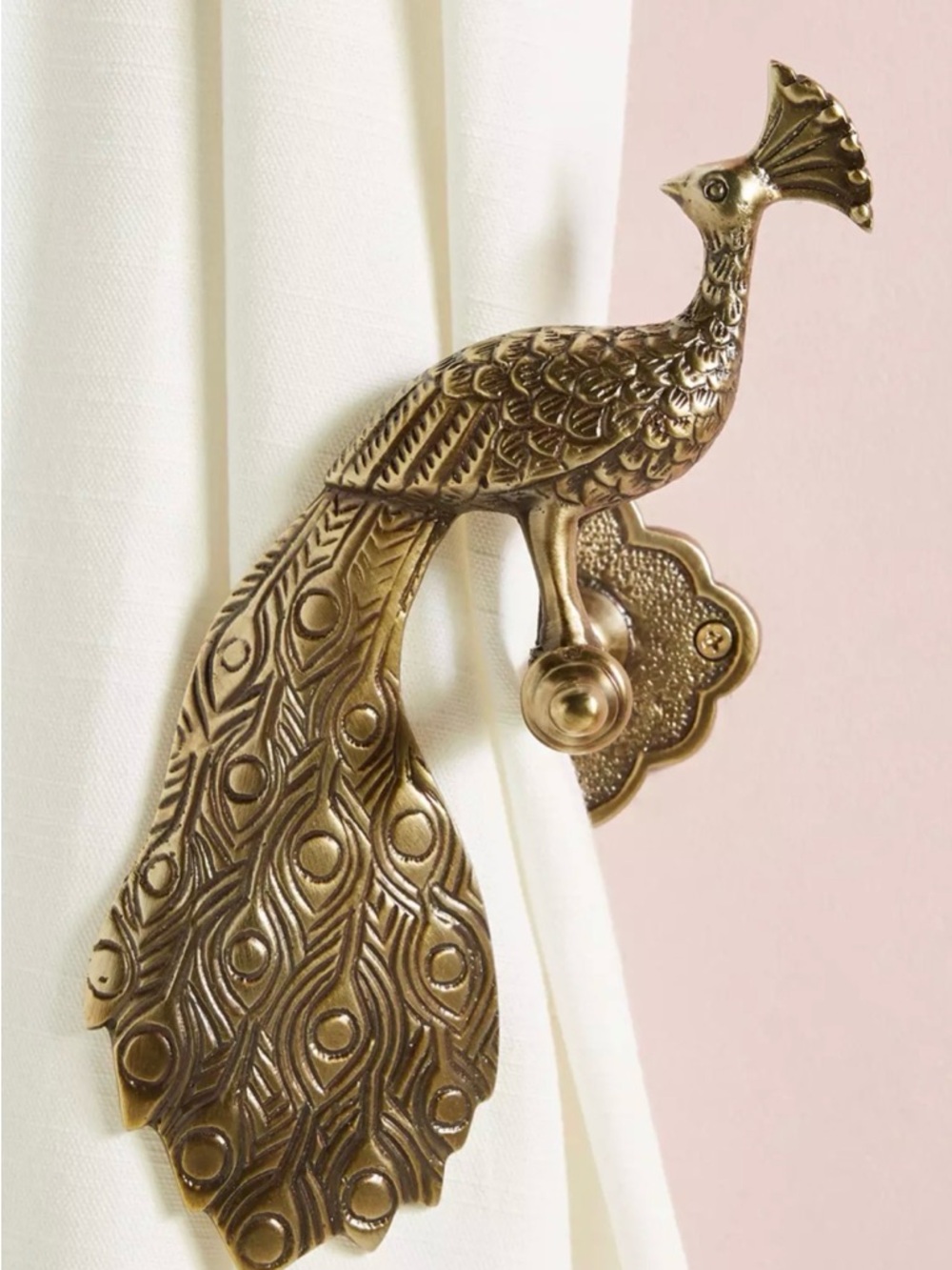 Anthropologie Ida Peacock Tieback